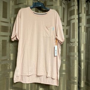 Dusty rose pocket tee